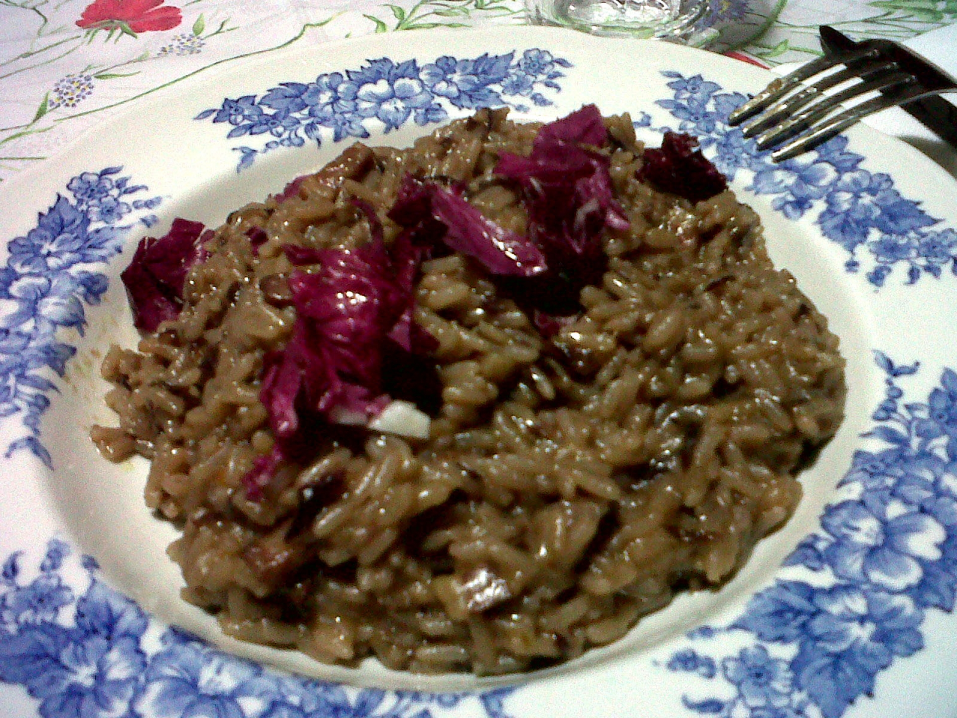 Risotto al radicchio trevigiano